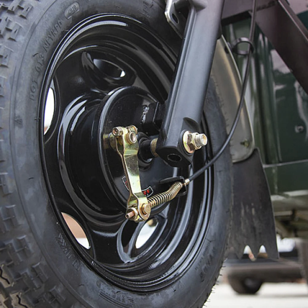 Грузовой электротрицикл Rutrike D4 NEXT 1800 60V1200W с краном для поднятия грузов 5